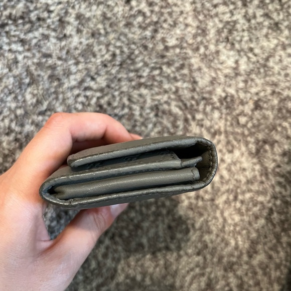 Gucci Grey Microguccissima Leather Card Case - Picture 11 of 14